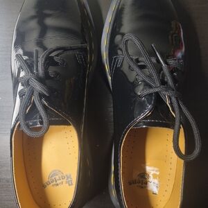 Dr. Martens Glossy Black Oxfords Lady